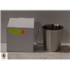 Image 1 : NEW 1000ML STAINLESS STEEL GRADUATED MEASURE