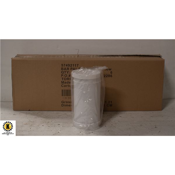 SET OF 6 NEW BROWNE 1 QUART BAR PAL STORE & POUR