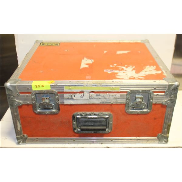 FOAM LINED HARDSHELL TRANSPORT CASE.