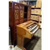 Image 1 : GEM F40 ELECTRIC ORGAN & ROSEWOOD ARMOIRE ***