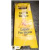 Image 1 : LOT OF 3 CAUTION WET FLOOR SIGNS
