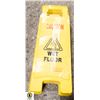 Image 1 : LOT OF 3 CAUTION WET FLOOR SIGNS