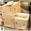 Image 1 : PALLET OF ASSORTED PO SYSTEM PARTS & CASH DRAWERS