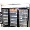 Image 1 : LIKE NEW ATOSA TRIPLE DOOR DISPLAY COOLER
