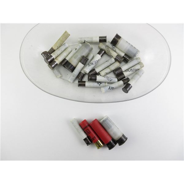 ASSORTED SHOT SHELL DUMMY RNDS LOT
