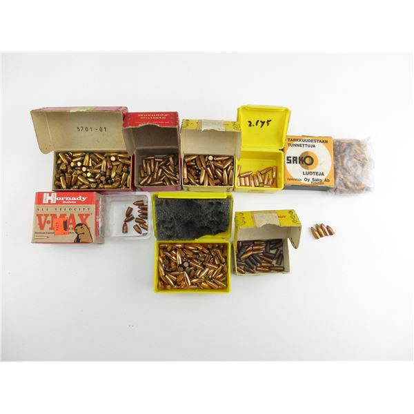ASSORTED .22 CALIBER BULLETS LOT