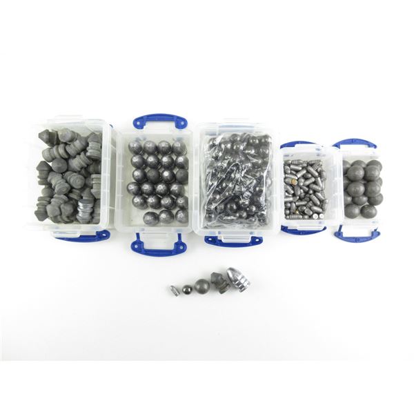 ASSORTED LEAD BALLS AND BULLETS LOT
