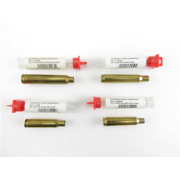 ASSORTED HORNADY MODIFIED CASE LOT