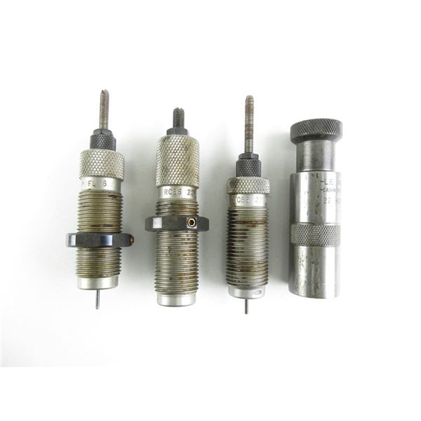 ASSORTED .22 RELOADING DIES LOT