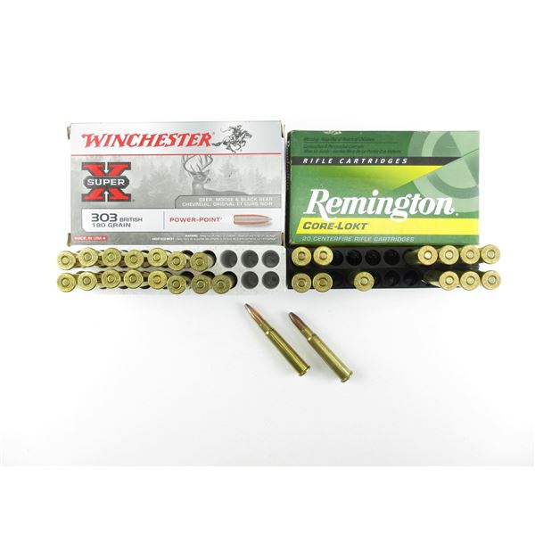 ASSORTED .303 BR AMMO LOT