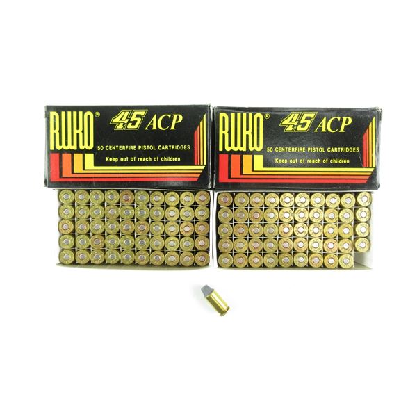 RUKO .45 ACP AMMO LOT