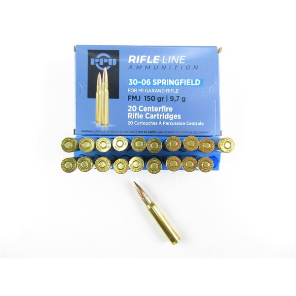 PPU .30-06 SPRG AMMO LOT