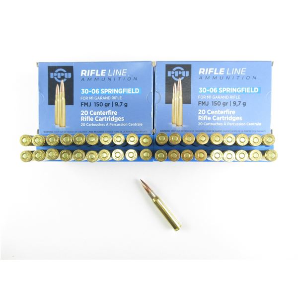 PPU .30-06 SPRG AMMO LOT