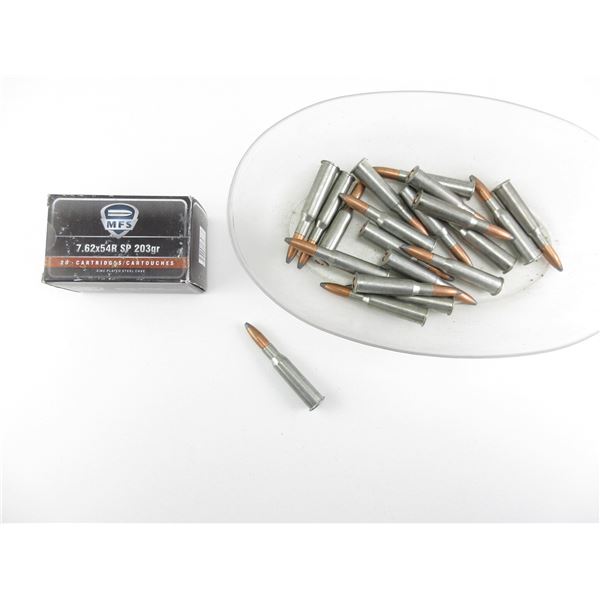 MFS 7.62X54R AMMO LOT