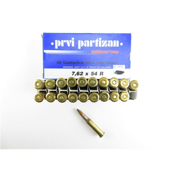 PRVI 7.62X54R AMMO LOT