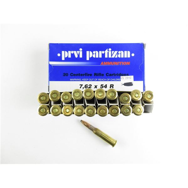 PRVI 7.62X54R AMMO LOT