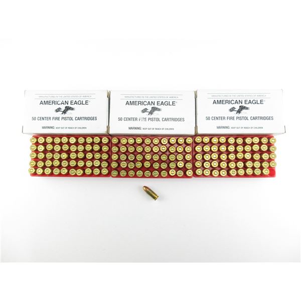 AMERICAN EAGLE 9MM LUGER AMMO LOT