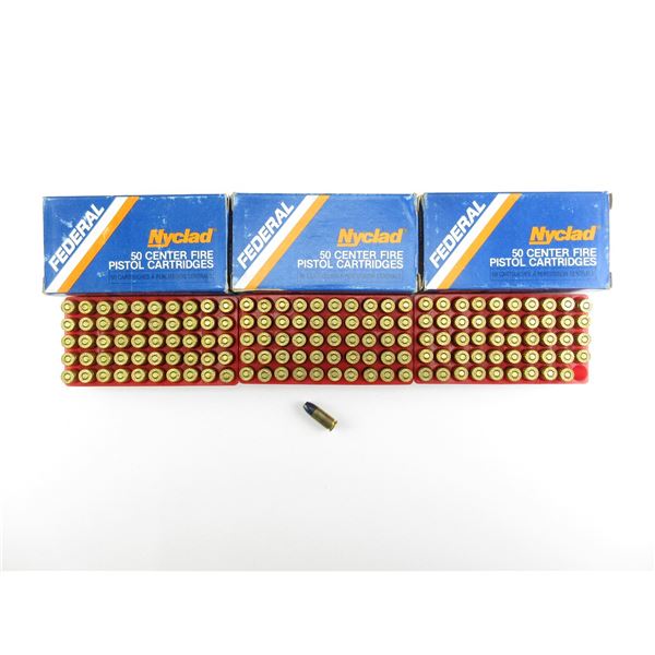 FEDERAL 9MM LUGER AMMO LOT