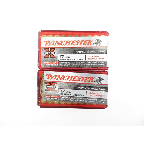 WINCHESTER .17 HMR AMMO LOT