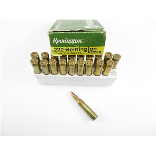 REMINGTON .222 REM AMMO LOT