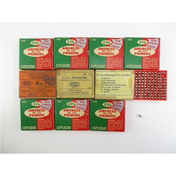 CIL NO. 1 1/2 PRIMERS LOT