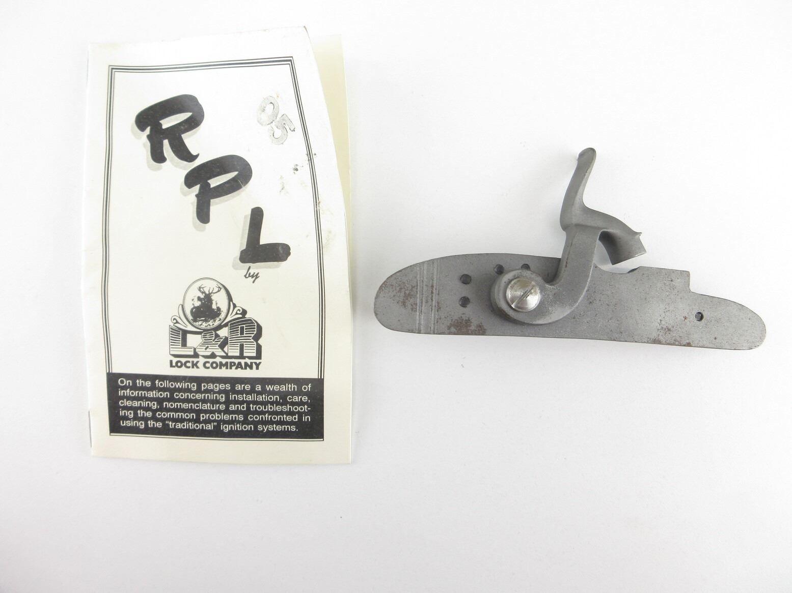 Rrs R Lock L&R'S RPL-05-C PERCUSSION LOCK - Switzer's Auction & Appraisal Service