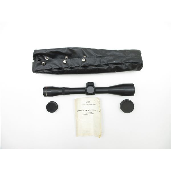 UNKNOWN RUSSIAN 6X40 RIFLE SCOPE