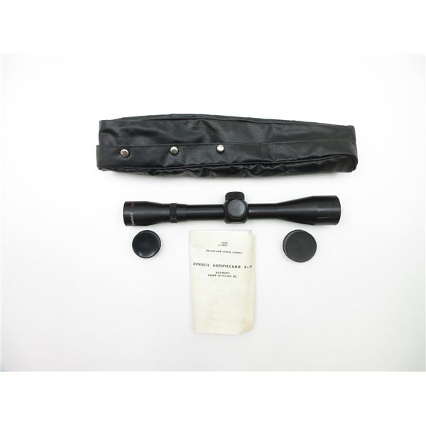 UNKNOWN RUSSIAN 6X40 RIFLE SCOPE