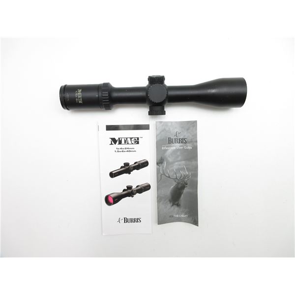 BURRIS MTAC 1.5-6X 42MM RIFLE SCOPE