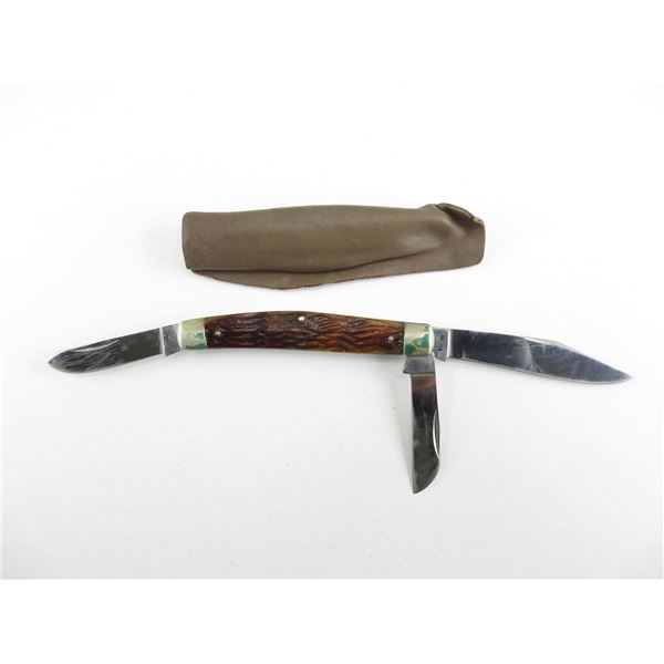 WAYNE PREMIUM STOCK FOLDING KNIFE