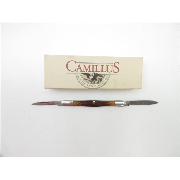 CAMILLUS 49 DELRIN TUXEDO KNIFE