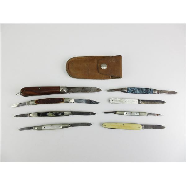 ASSORTED FOLDING KNIVES LOT