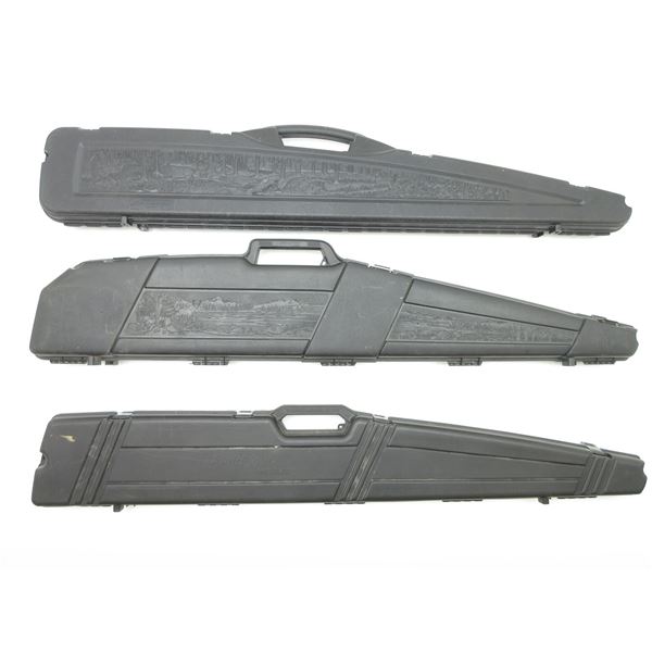 ASSORTED HARD PADDED RIFLE CASES LOT