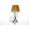 Image 2 : O/U SHOTGUN TABLE LAMP WITH LAMPSHADE