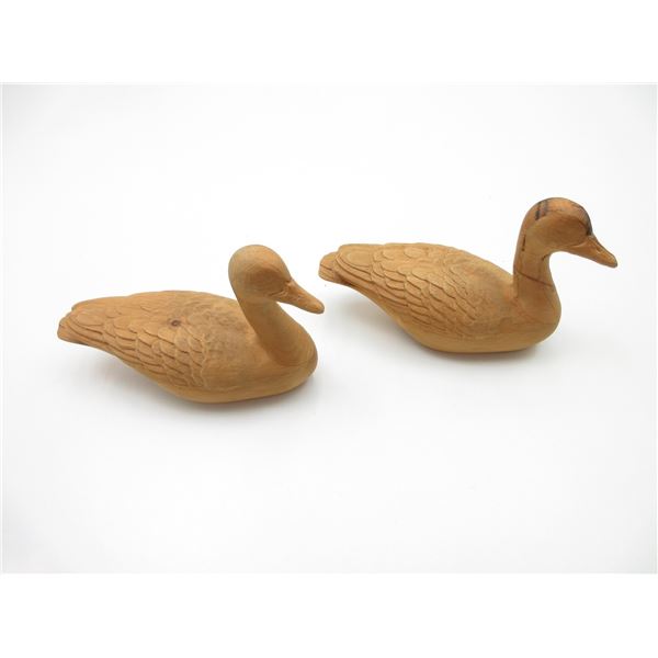 ASSORTED WOODEN GEESE LOT