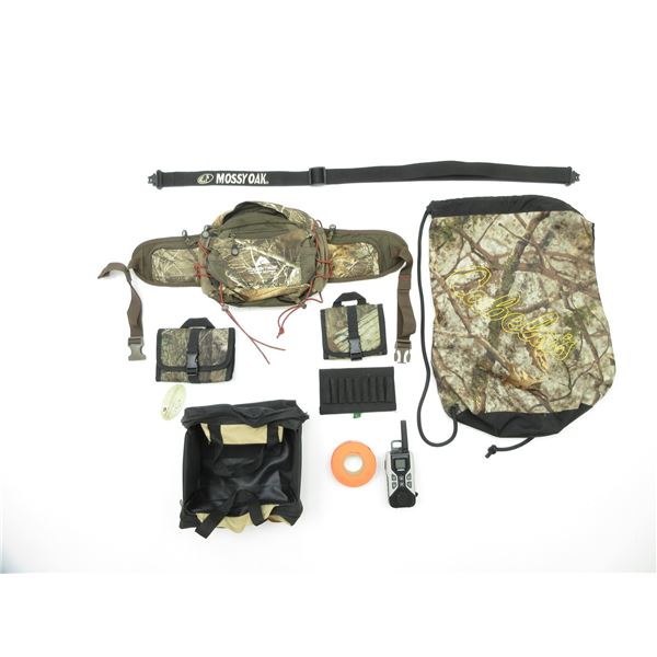 ASSORTED HUNTING ACCESSORIES LOT