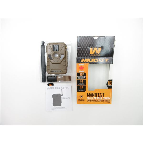 MUDDY MANIFEST CELLULAR TRAIL CAMERA