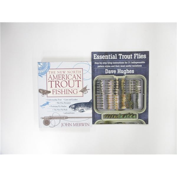 ASSORTED TROUT FLIES BOOK LOT