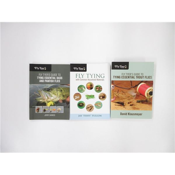 ASSORTED "FLY TYER BOOKS" LOT