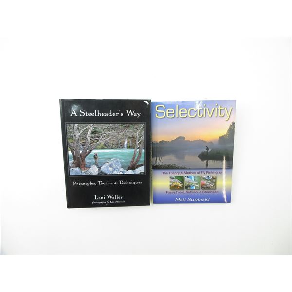 ASSORTED FLY FISHING BOOK LOT