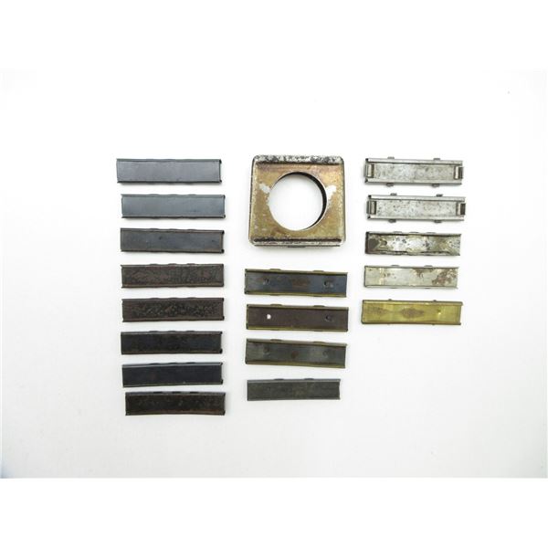 ASSORTED MILITARY STRIPPER CLIPS LOT.
