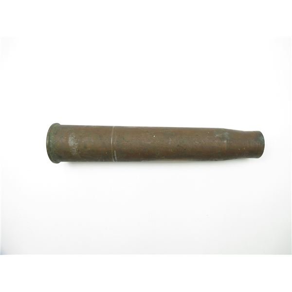 WWII BRITISH 6-PDR BRASS CASING