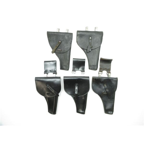 ASSORTED MILITARY STYLE HOLSTER LOT