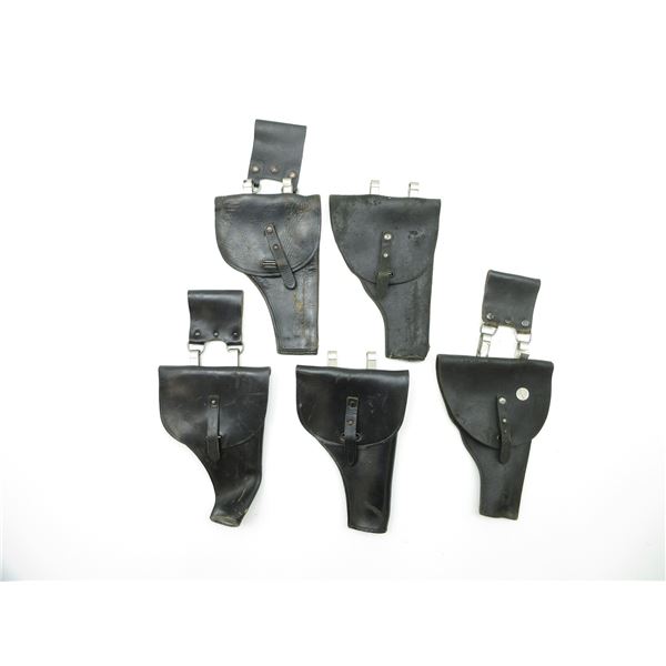 ASSORTED MILITARY STYLE HOLSTER LOT