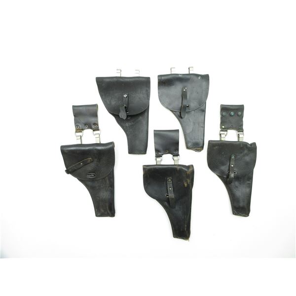 ASSORTED MILITARY STYLE HOLSTER LOT