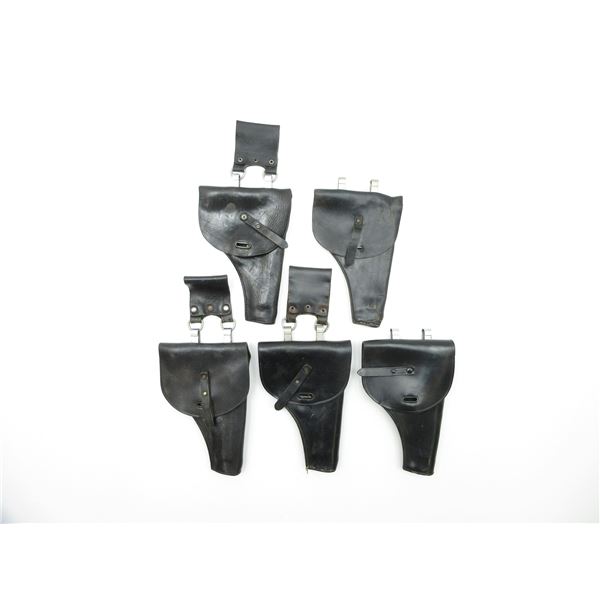 ASSORTED MILITARY STYLE HOLSTER LOT