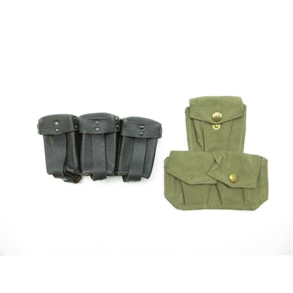 ASSORTED MILITARY AMMO POUCH LOT