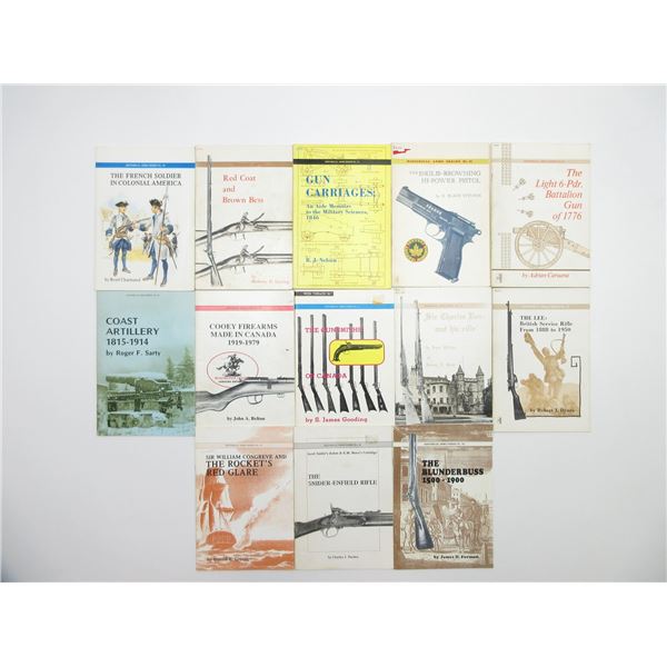 "HISTORICAL ARMS SERIES" BOOK LOT