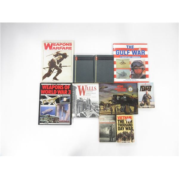 ASSORTED MILITARY BOOKS LOT