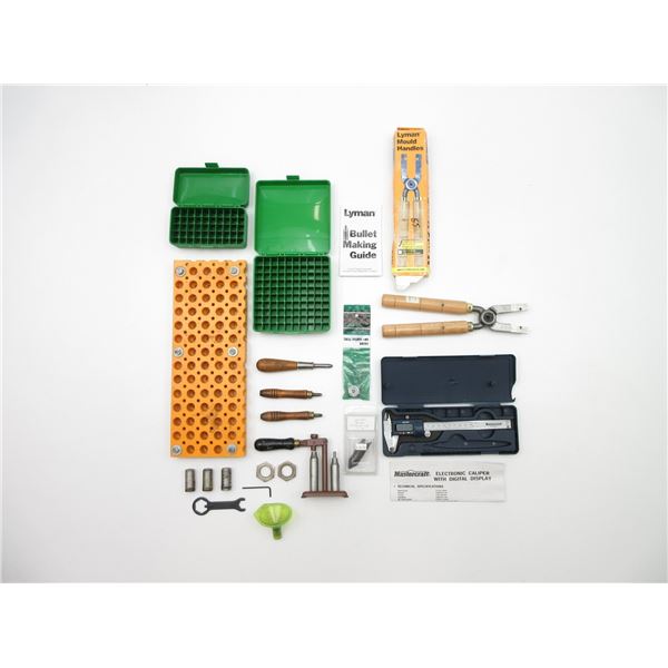 ASSORTED RELOADING ACCESSORIES LOT